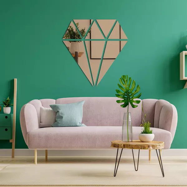 Diamond Mirror | Wall Stickers