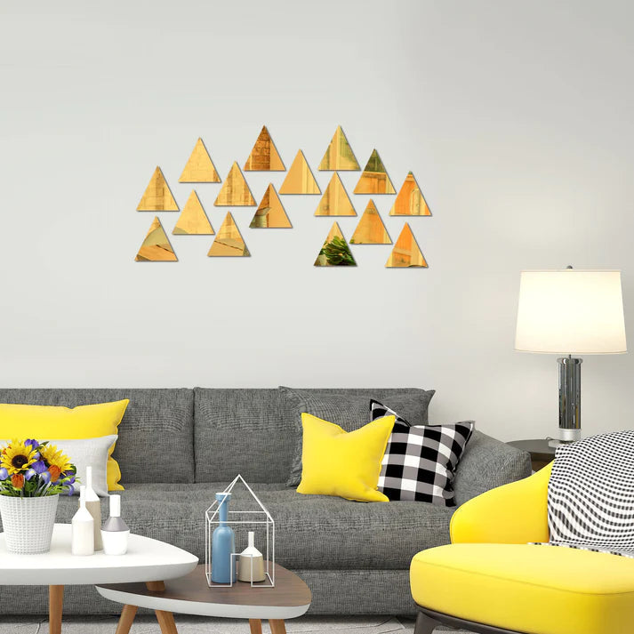 Triangle Mirror | Wall Sticker