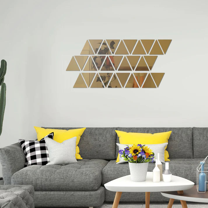 Triangle Mirror | Wall Sticker