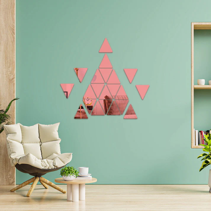 Triangle Mirror | Wall Sticker