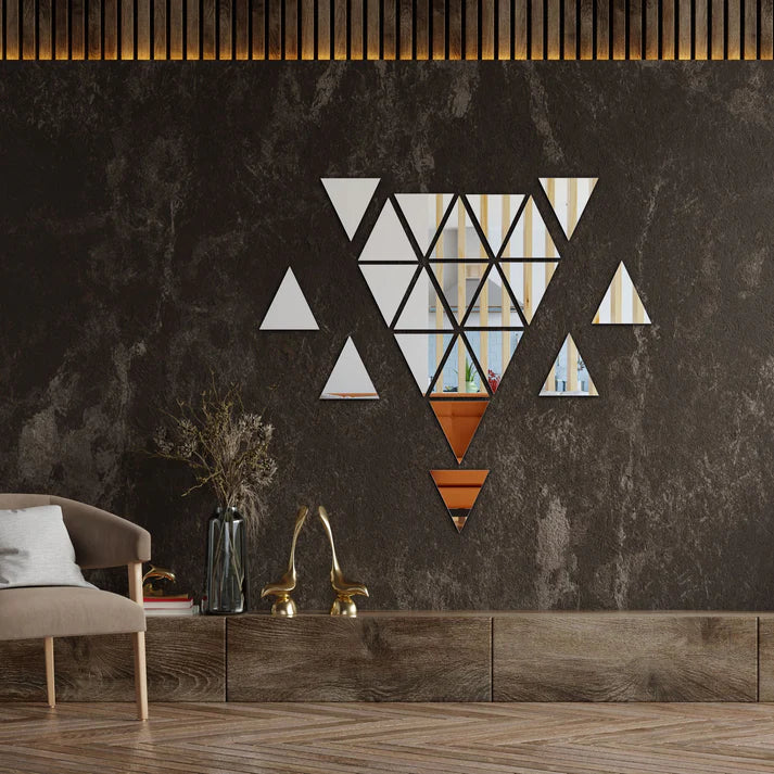 Triangle Mirror | Wall Sticker