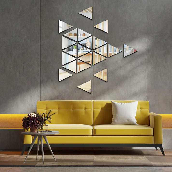 Triangle Mirror | Wall Sticker